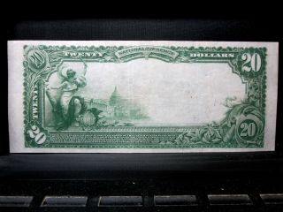 1902 $20 NATIONAL BANK NOTE ✪ TEXTILE BANK PHILADELPHIA ✪ PA 7522 XF ◢TRUSTED◣ 2