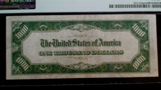 1934 PMG EF40 ONE THOUSAND DOLLAR FEDERAL RESERVE NOTE CHICAGO MULE $1000 Bill 3
