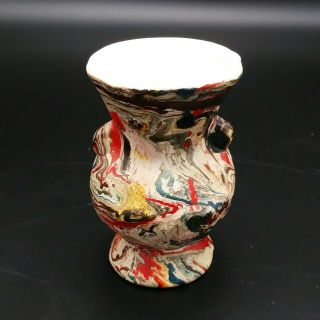 Vintage Nemadji Pottery - 3.  5” Mini Vase