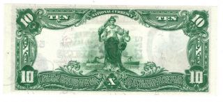 1902 BS $10 The State NB of St.  Louis,  Missouri.  Ch 5172.  ChCU.  Y00005345 2