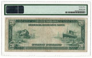 1914 $20 Fr.  995 FRBN St.  Louis - Federal Reserve - PMG 25 - 2