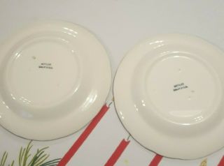 Set of 2 Metlox Poppytrail Sculptured Grape 6 1/2 in.  Bread and Butter Plates 3