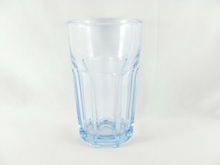 8 Libbey Gibraltar Juice Glass Tumblers,  7 Oz,  Misty Blue,  4 - 1/2 ",  Turquoise