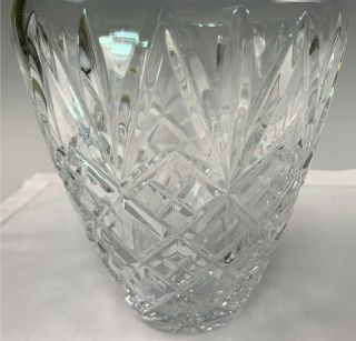 Personally Signed Jim O ' Leary Waterford Crystal Baluster Form 8 