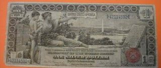 Series 1886 One Dollar Silver Certificate Educational $1 Note