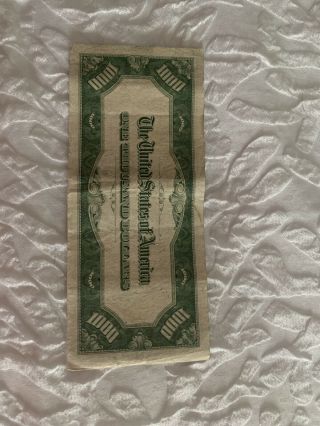 1000 dollar bill 1934 2