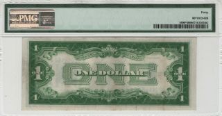 1934 $1 Silver Certificate Star Note Currency FR.  1606 FUNNY BACK PMG XF 40 2