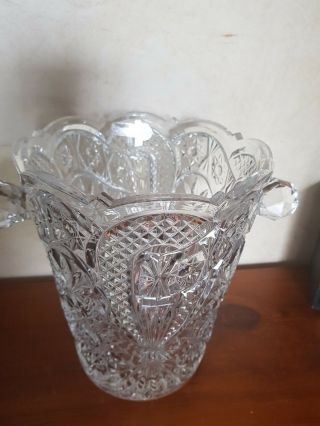 Fabulous 24 Bohemia Crystal Vase Czechoslovakia,  Gift Present