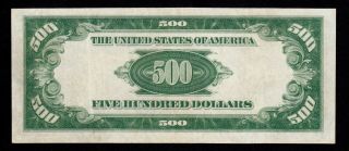 LGS 1934 Chicago $500 FIVE HUNDRED DOLLAR BILL Fr.  2201 - G G00015690A 3