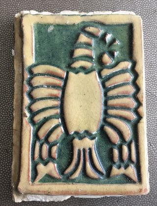 Henry Mercer Moravian Pottery & Tile,  Zodiac Tile,  Scorpio