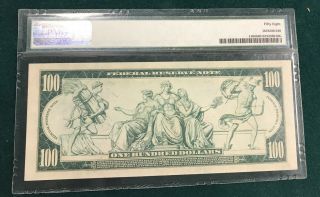 1914 $100 Federal Reserve Note PMG 58 Atlanta,  Georgia.  Tough Note To Find 2