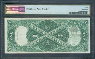 $1 Legal Tender series 1917,  PMG About Unc.  50 EPQ 2