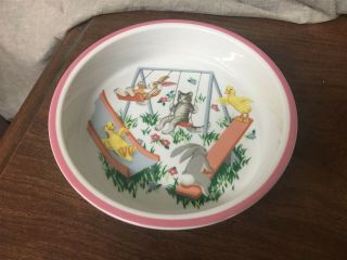 Tiffany Playground 6 - 1/2 " Child Bowl By Tiffany & Co 1992 Made In Japan