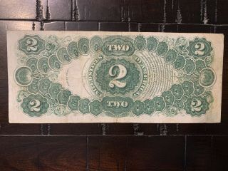 Series 1917 Large Size Two Dollar $2 United States Bank Note 2