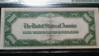 1934 A PMG AU50 ONE THOUSAND DOLLAR FEDERAL RESERVE NOTE CHICAGO $1000 Bill 3