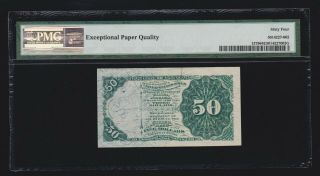 US 50c ' Dexter ' Fractional Currency Note 4th Issue FR 1379 PMG 64 EPQ V Ch CU 2