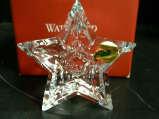 Waterford Crystal Lismore Star 40024430 3.  9” X 1.  6”x3.  6 " Excel