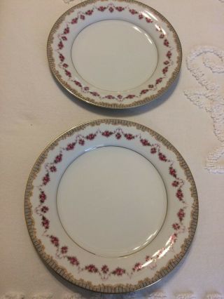 Noritake Ridgewood Fine China Set Of 2 Dinner Plates 5201 Japan