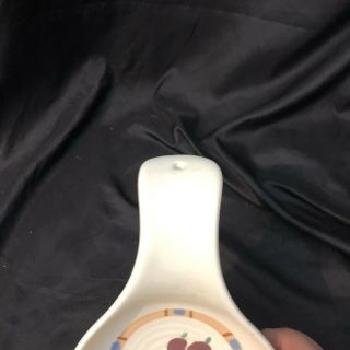 Ceramic Hanging Spoon Rest Treasure Craft Southwest Chili Pepper Pattern USA 3