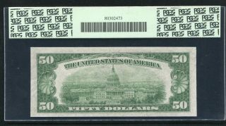 FR.  2102 - G 1934 $50 FRN FEDERAL RESERVE NOTE CHICAGO,  IL PCGS UNCIRCULATED - 64PPQ 2