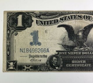 1899 $1 Dollar Black Eagle Large Size Note Silver Certificate