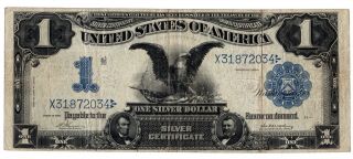 Fr.  229 1899 $1 Black Eagle Silver Certificate - Very Fine