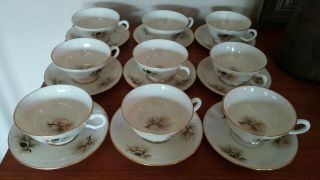 Lenox Pine Cup & Saucer All In A,  9 Available