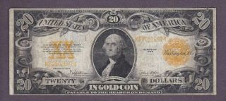 1922 $20 Crisp Fine,  