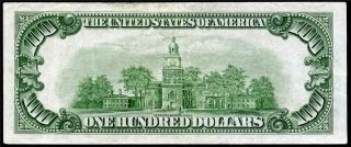 HGR SUNDAY 1934 $100 FRN ( (TOUGHER St Louis))  Only LIGHTLY CIRCULATED 3