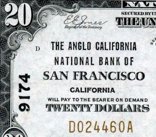 Hgr Sunday 1929 $20 San Francisco California ( (beauty))