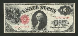 Fr.  37 One Dollar ($1) Series Of 1917 United States Note - Legal Tender