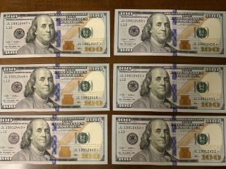 5 Star Notes 2009 Unc,  Crisp,  One Hundred Dollar Bill 