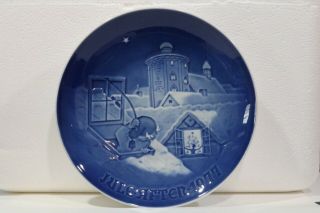 Jule After 1977 Bing & Grondahl Copenhagen Porcelain Collector Christmas Plate