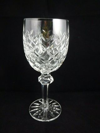 Waterford Crystal Powerscourt 7 5/8 " Water Goblet (item B2)