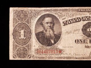 1891 $1 United States Treasury Note - Fr - 352 - SKU - CA301 2