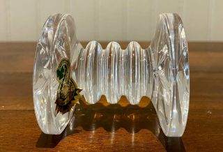 Set Of 4 Waterford Crystal Giftware 2 3/8 " Knife Rest Gothic Mark