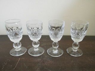 Waterford Crystal Colleen Set Of 4 Cordial Glass 3 1/4 "