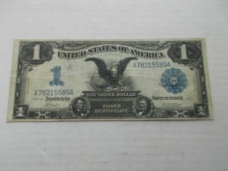 1899 Black Eagle $1 Silver Certificate Large Note