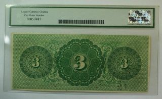 Nov 1 1862 $3 Somerset Worcester Bank Salisbury Maryland Legacy AU - 50 2