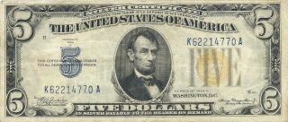 1934 - A $5 North Africa World War Ii Emergency Currency Sharp Collector Grade