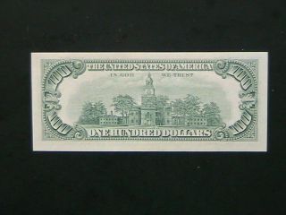 1963 - A SERIES STAR NOTE $100 ONE HUNDRED DOLLAR FEDERAL RESERVE NOTE 2