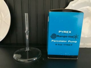 Pyrex Glass Percolator Pump Stem For Stove Top 9 - Cup Coffee Maker Replacement