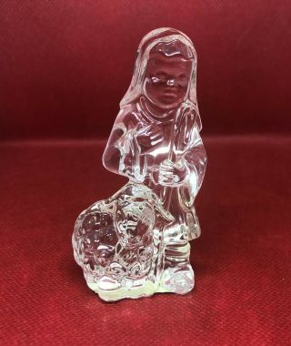 MARQUIS by Waterford CRYSTAL Nativity Set Shepherds & Flock w/ Box 2