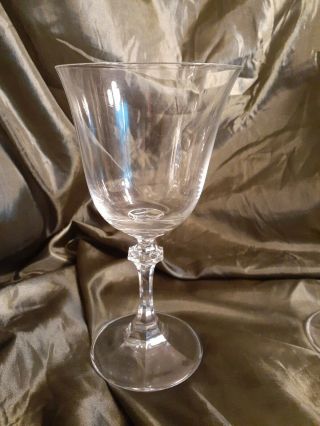Royal Bavarian Crystal Rbv1 Water Goblet 7 - 1/8 " Clear 6avail