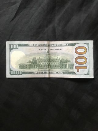 100 Dollar Bill Star Note Series 2009a La 06418990 Pretty Much