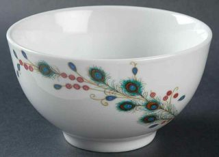 Mikasa - Soup/cereal Bowl - Pattern: Peacock Feathers