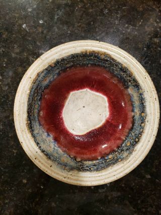 Art Pottery Bowl Signed By Artist