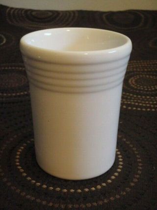 Vintage Homer Laughlin Fiesta Ivory Water Tumbler Ceramic Pottery Usa