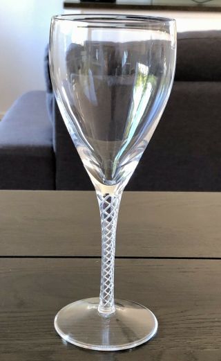 Stuart Crystal Iona Air Twist Stem Wine Glass