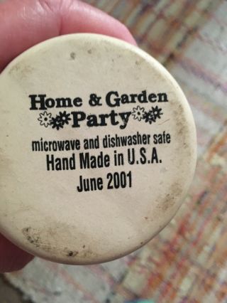 Home & Garden Party Pottery Lotion Dispenser Floral Pattern [2001] 3
